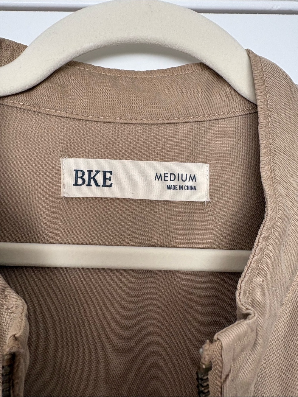 BKE Utility Trench Coat Grunge Bohemian Indie M - Picture 3 of 6